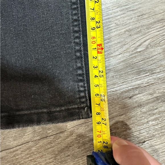 Duer Du/er Performance Denim Girlfriend Jeans - Vintage Black - Size 24X28 - Picture 4 of 8